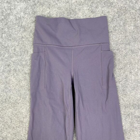 Athleta XS Salutation Stash Flare Pant Dusk Violet  #465607 - Picture 2 of 13